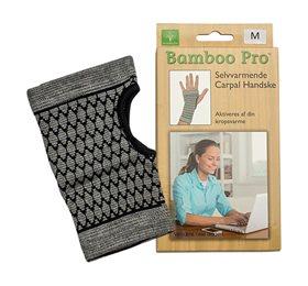 Bamboo Carpal Handske - Reducer Hævelse og Ømhed