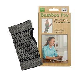 Bamboo Carpal Handske - Reducer Hævelse og Ømhed