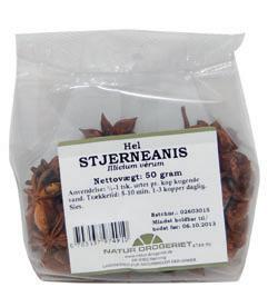 Stjerneanis Hel Bull 50 G - Krydderi til Madlavning