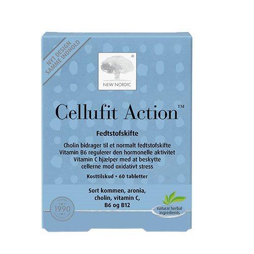 New Nordic Cellufit Action - Kosttilskud til skønhed 60tab