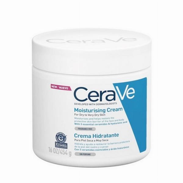 CeraVe Fugtighedscreme til Tør og Meget Tør Hud 454 G