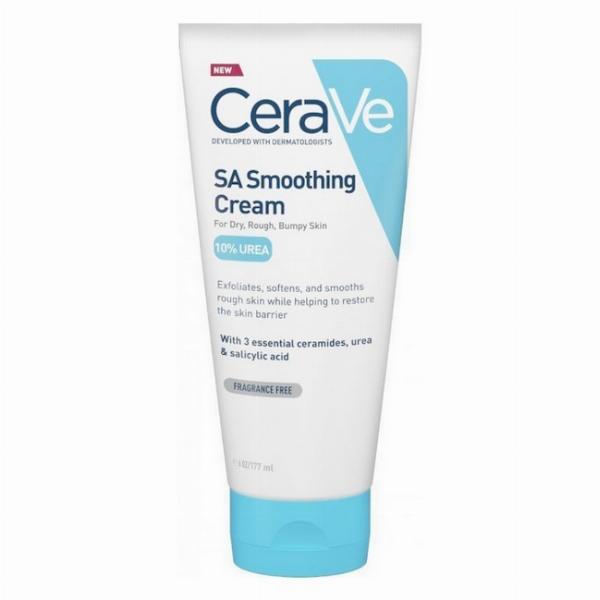 Cerave SA Smoothing Cream til Tør og Ru Hud - 177 ml