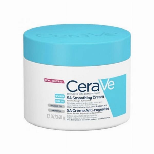 CeraVe SA Glattende Creme til Tør og Ru Hud 340g