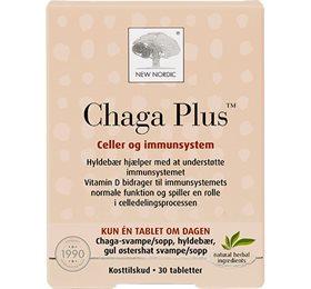 New Nordic Chaga Plus 30 Tabletter - Styrk dit immunforsvar