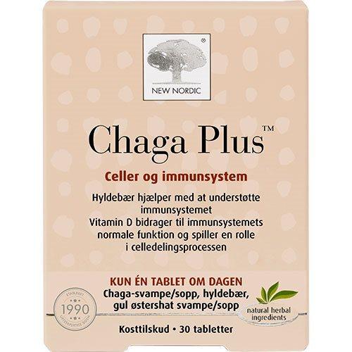 New Nordic Chaga Plus - 30 tabletter til skønhed