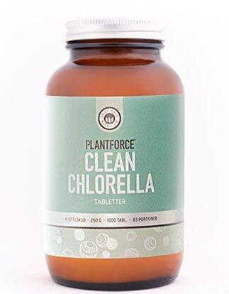 Plantforce Chlorella 1000 tab - Ren kosttilskud i topkvalitet