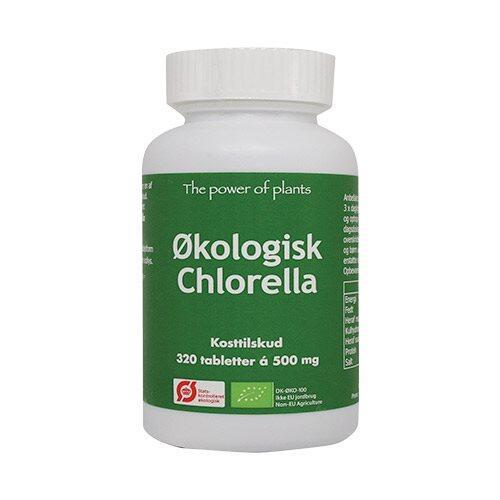 Chlorella Ø 320 tabletter - Naturligt kosttilskud