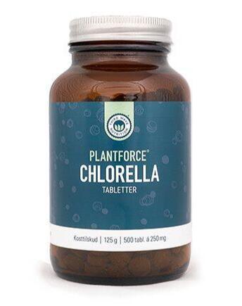 Plantforce Chlorella 500tab - Ren og bæredygtig kosttilskud
