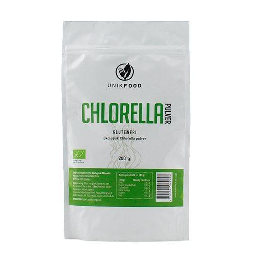 Økologisk Chlorella Pulver 100g - Diet Food tilbud!