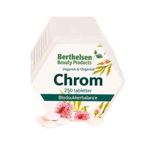Berthelsen Chrom 62 5 Mcg - 250 tabletter til skønhed