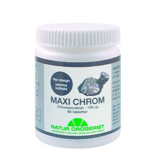 Natur Drogeriet Chrom 100 µg - Kosttilskud i tabletter