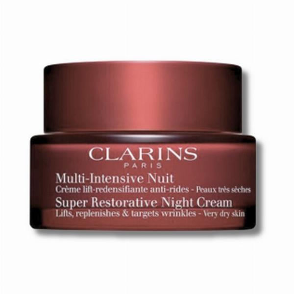 Clarins Super Restorative Natcreme til Tør Hud 50 ml