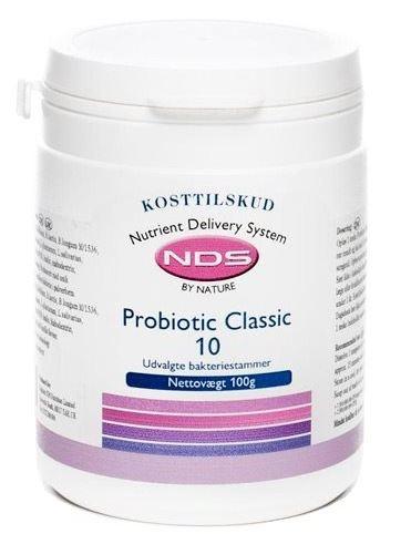 Nds Probiotic Classic 10 - 100g Mælkesyrebakterier