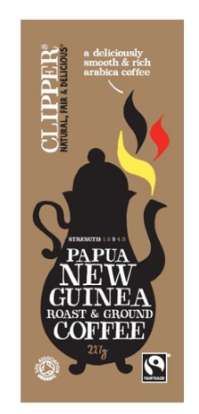 Økologisk Kaffe fra Papua Ny Guinea - Clipper 227 g