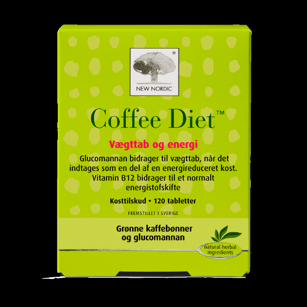New Nordic Coffee Diet - Vægttab og Energi 120 Tabletter