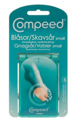 Compeed Vabel Plaster Small - 6 stk til effektiv lindring
