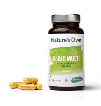 Natures Own CoQ10 Multi Whole Food 60 kapsler - Sundhedstilskud