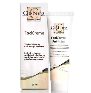 Cosborg Fodcreme 100ml - Plej dine fødder effektivt!