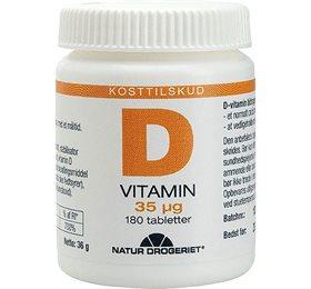 D-vitamin 35 µg - Styrk knogler og tænder!