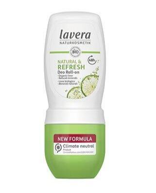 Lavera Kropspleje Deo Roll-On Refresh 50ml - Frisk Beskyttelse