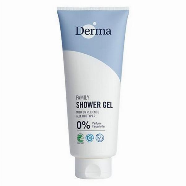Derma Family Shower Gel 350 Ml - Hudpleje Til Hele Familien