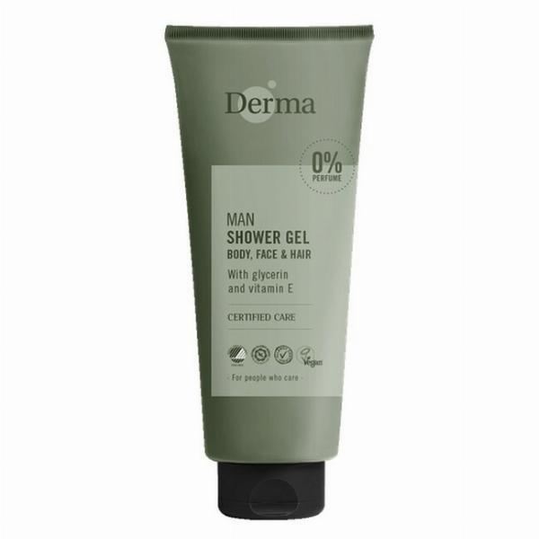 Derma Man Shower Gel 350 ml - Hudpleje til Mænd