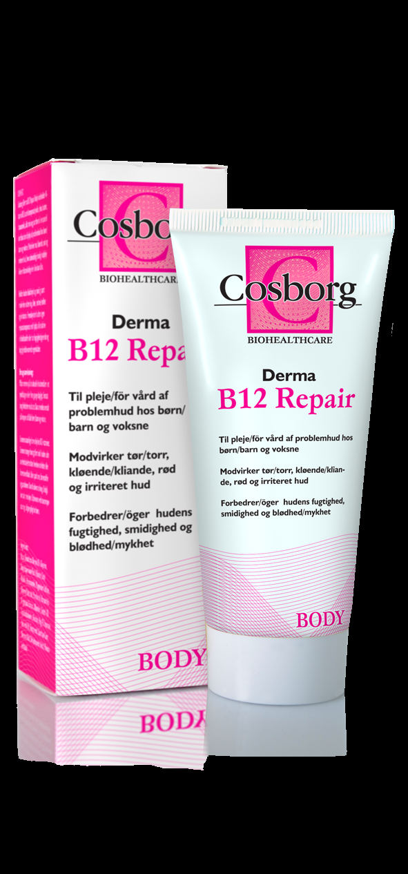 Cosborg B12 Repair Creme 100 Ml til Tør og Følsom Hud