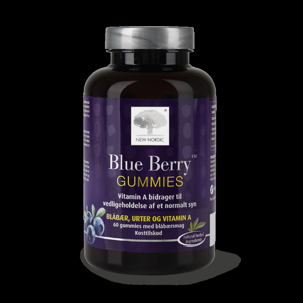 Ny Nordic Blue Berry Trade Gummies til sundere øjne