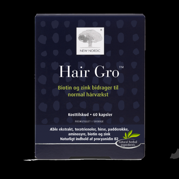 New Nordic Hair Gro - Styrk din hårvækst naturligt