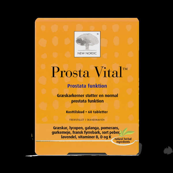 New Nordic Prosta Vital 60 Kapsler - 2 For 360 Kr!