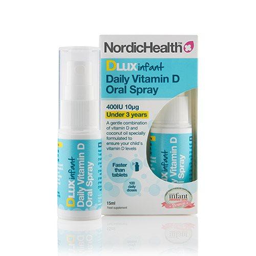 Dlux Infant D-Vitaminspray til Babyer - 15ml