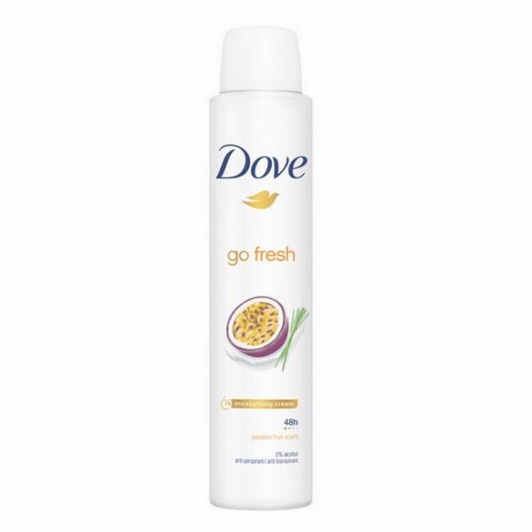 Dove Go Fresh Deodorant Spray Passion Fruit 200 ml - Tilbud!