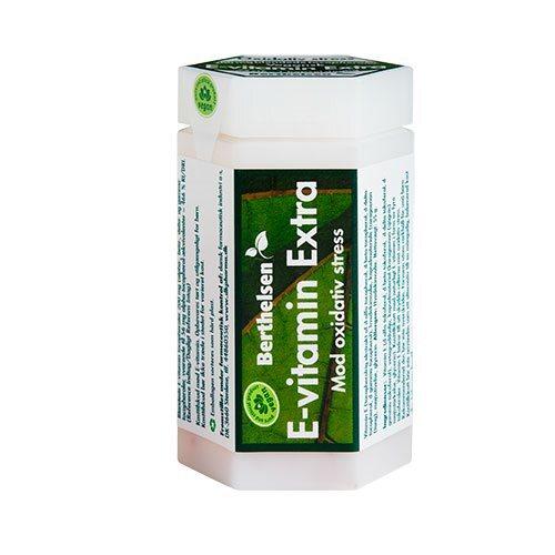 Berthelsen E Vitamin Extra 200mg - 75 kapsler til skønhed