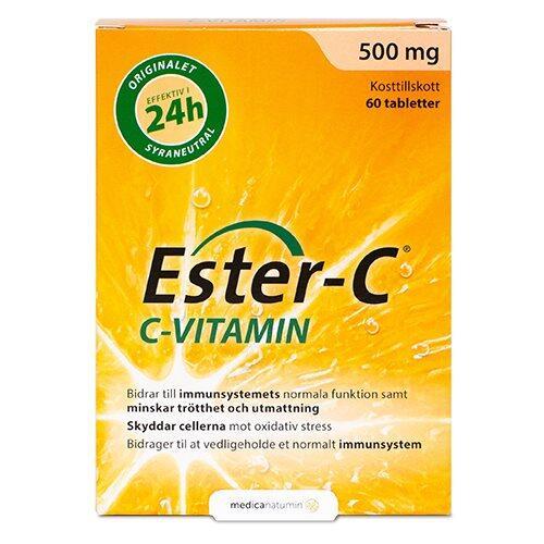 Ester C Vitamin 500 Mg - Styrk dit immunforsvar!