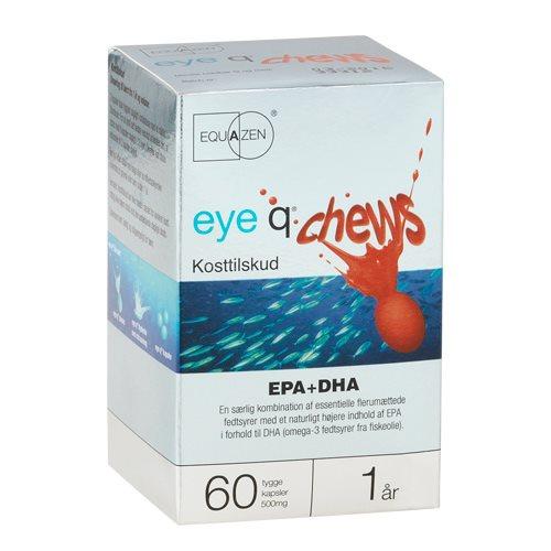 Equazen Chews - Tidligere Eye Q Chews, 60 Kapsler