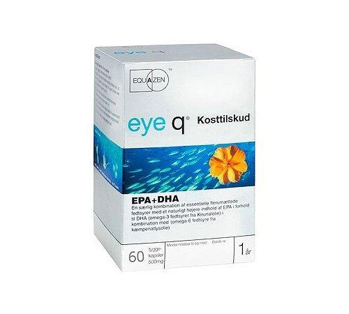 Equazen Fiskeolie EPA DHA 60 Kapsler - Uden Fiskesmag