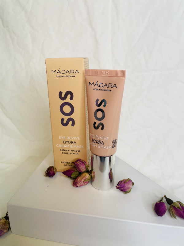 Madara SOS Øjencreme og Maske til Trætte Øjne