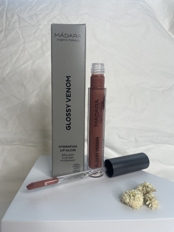 Madara Glossy Venom Lip Gloss 73 - Magnetisk Nude Glans