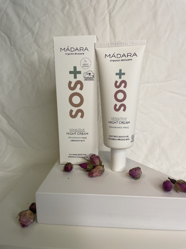 Madara SOS Sensitive Natcreme til Beroligende Pleje