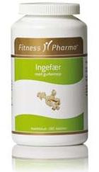 Fitness Pharma Ingefær & Gurkemeje 250 tabletter