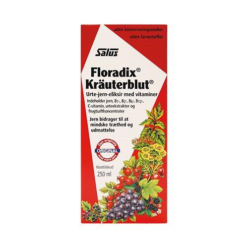 Floradix Jernsupplement 250 Ml - Sundhedstilbud!