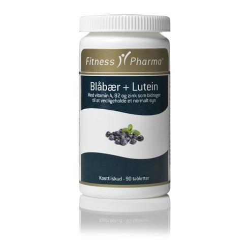 Fitness Pharma Blåbær Kosttilskud - 90 kapsler til skønhed