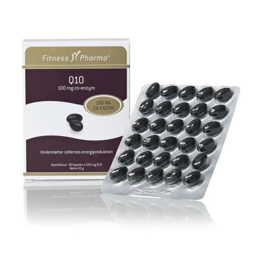 Fitness Pharma Q10 100 Mg - Kosttilskud til Skønhed