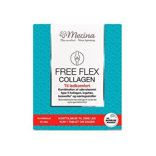 Mezina Free Flex Collagen 30tab - Styrk dine led naturligt!