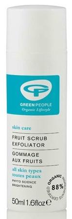 Økologisk Frugtskrub fra Greenpeople - 50ml Eksfoliering