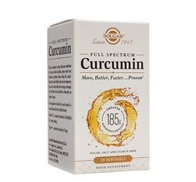 Solgar Full Spectrum Curcumin - Gurkemejeekstrakt 30 Kap