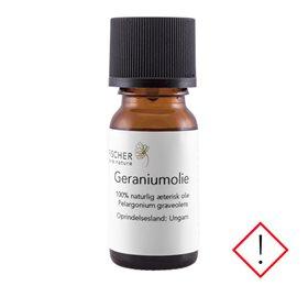 Fischer Pure Nature Æterisk Geraniumolie 10ml - Naturlig Pleje