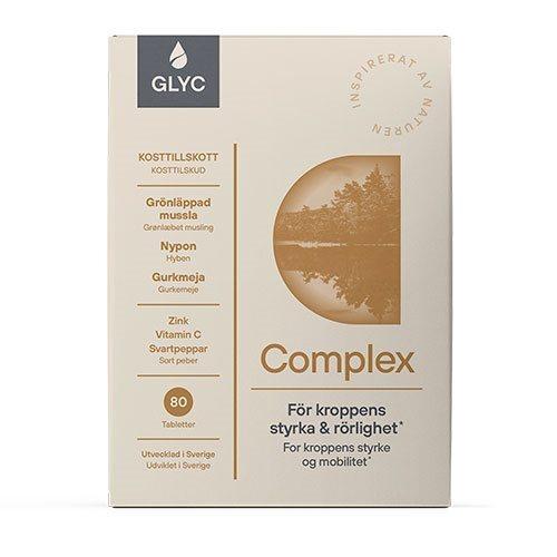 Glyc Complex 80tab - Skønhedsprodukt med Omega-3