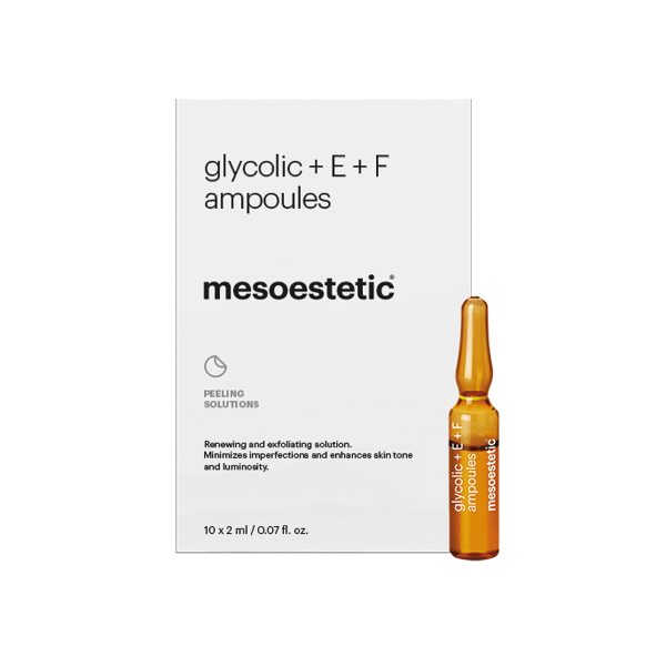 Mesoestetic Glycolic E F Ampuller - Antiage Behandling 10x2ml