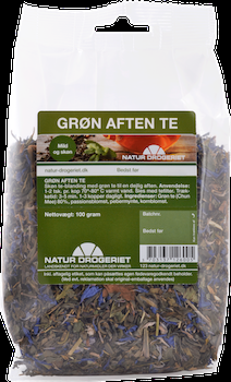 Nd Grøn Aften Te 100 G - Beroligende Te til Afslapning